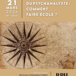 La formation du psychanalyste
