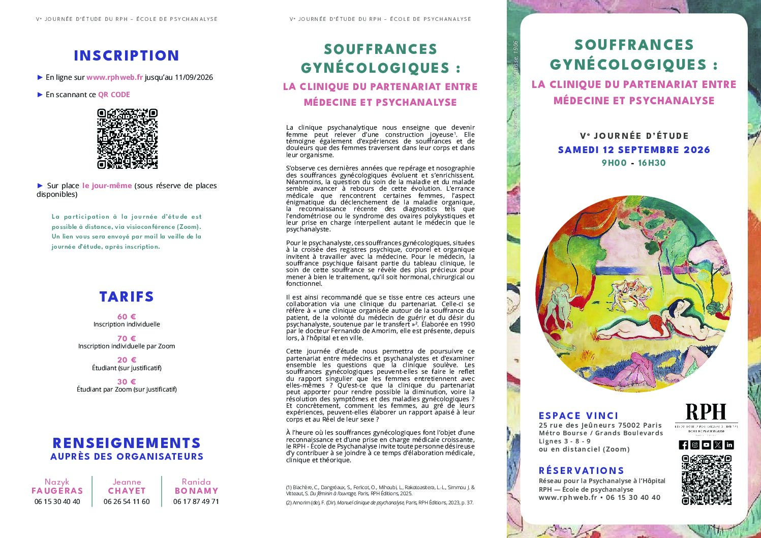 SOUFFRANCES GYNÉCOLOGIQUES : LA CLINIQUE DU PARTENARIAT ENTRE MÉDECINE ET PSYCHANALYSE
